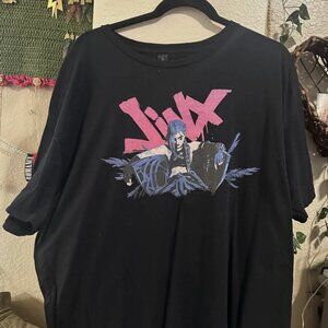 Hot Topic League of Legends Arcane Jinx Throne T-Shirt Men’s 2XL XXL NEW
